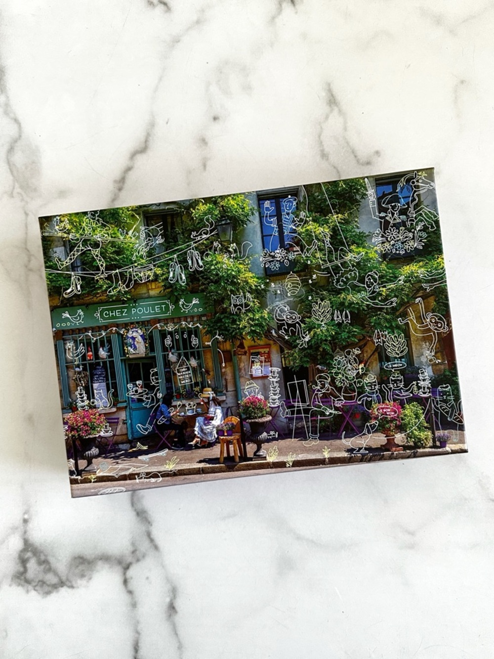 Genuine Fred- A Busy Day at Chez Poulet - 1000 Piece Jigsaw Puzzle